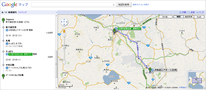 グーグルマップ